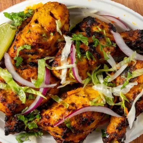 Chicken tangdi kebab