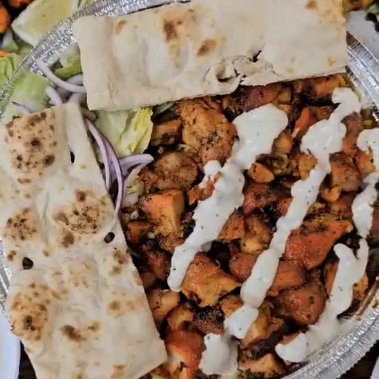 New York style chicken platter